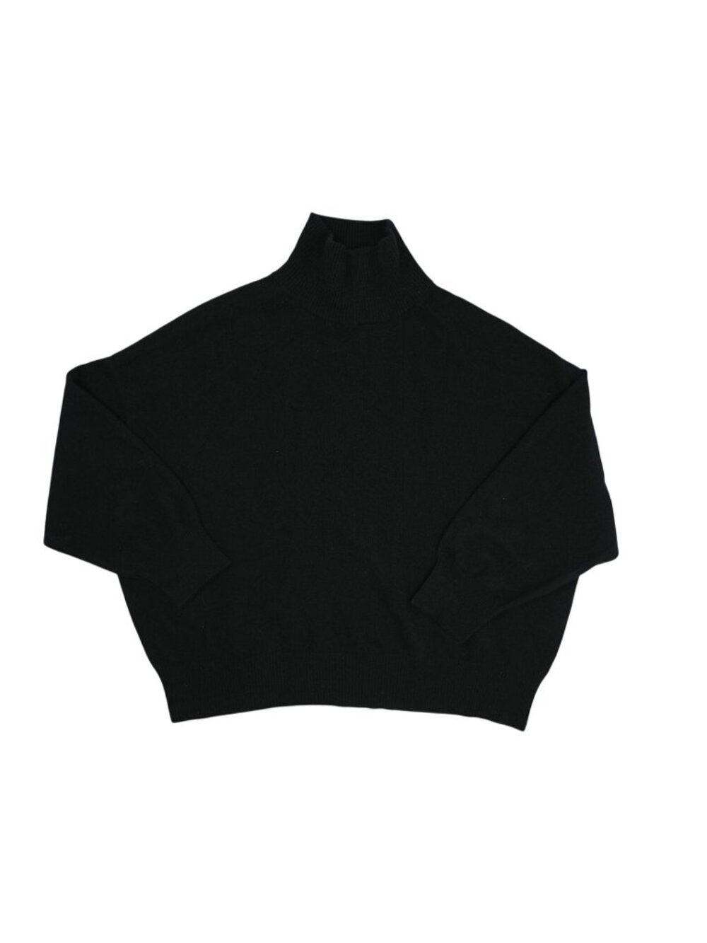 Loulou Studio Murano Turtleneck in Black